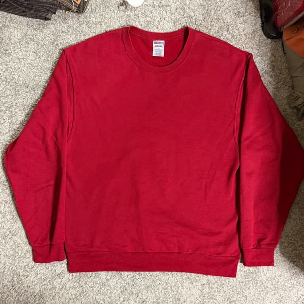 Jerzees 저지스 스웻셔츠 made in Honduras