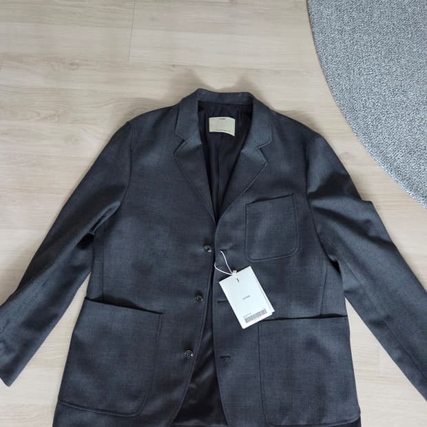 포터리 울 스포츠 셋업 미드그레이 3/4