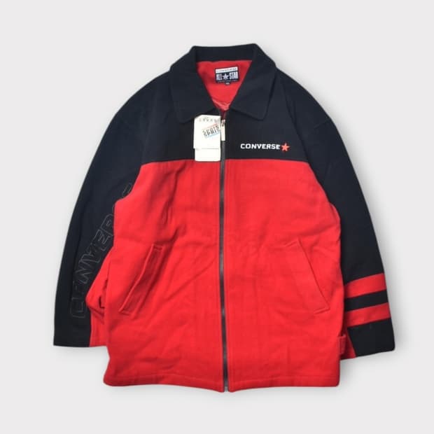 00S 올스타 컨버스 OG 모직 자켓 울 집업 점퍼 N795