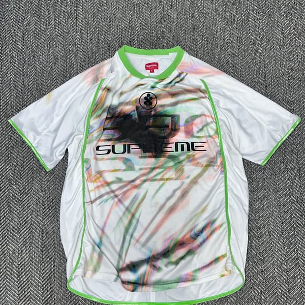 슈프림 23ss 싸커 져지