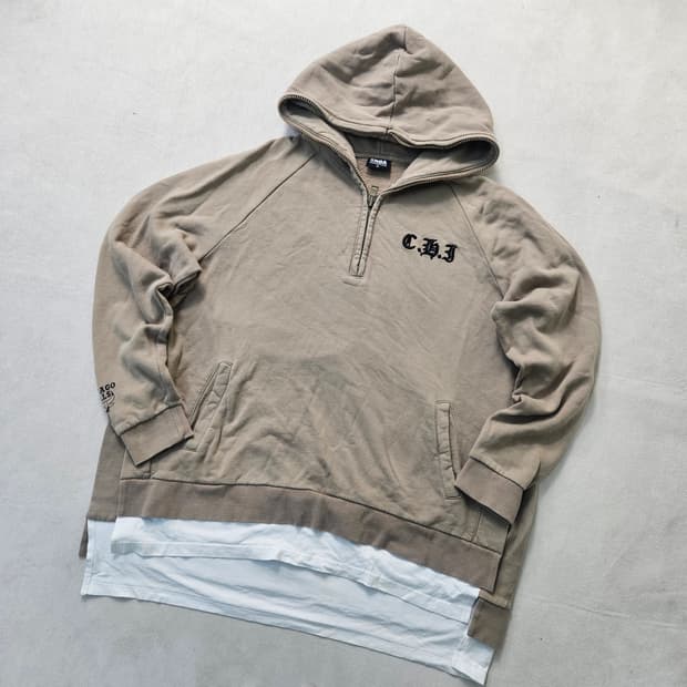 XL NBA 스트릿 반집업 기모 후드티 0326Y