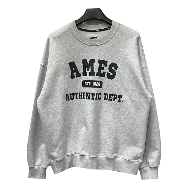 Ames 아메스 월드와이드 어센틱 맨투맨 2사이즈