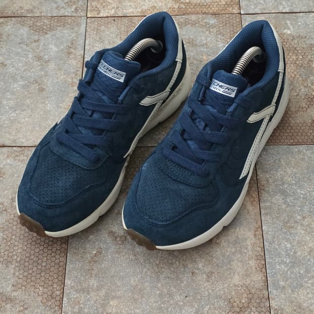 (250)스케쳐스 밥스 고산 네이비