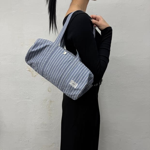 포터 PORTER 블루컬러 70th 기념 보스턴 숄더백 (Small)