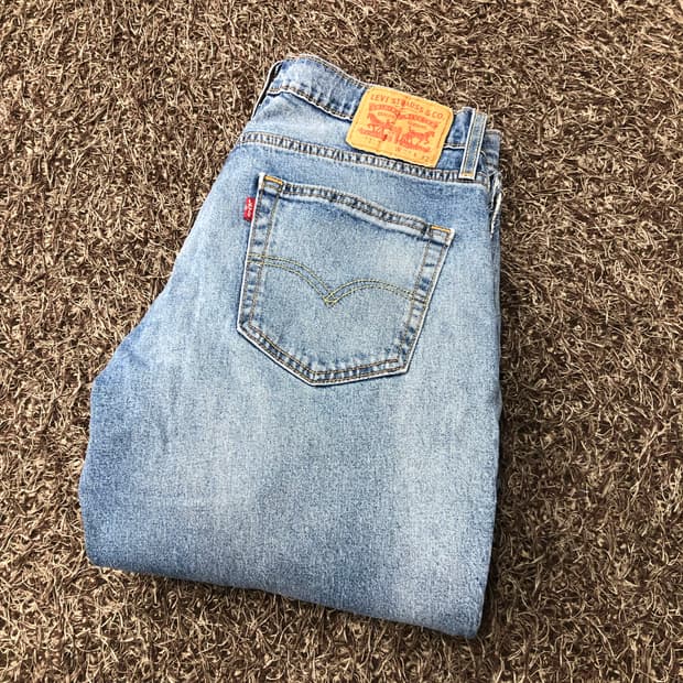 리바이스 511 워싱 데님 팬츠