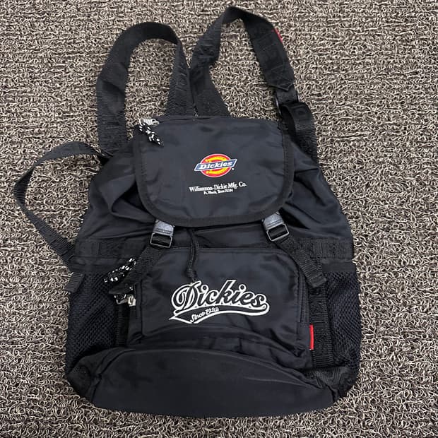 Dickies 디키즈 복조리 포켓 미니 백팩 블랙