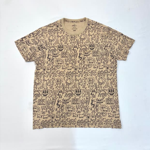 2017 유니클로 x 키스해링 티셔츠 (2XL)