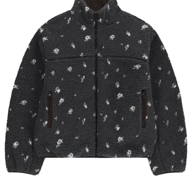 Coyseio 코이세이오 페탈 리버시블 플리스 자켓 그레이