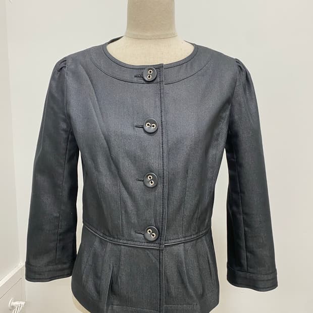 Courreges 블레이저 블랙 자켓 
