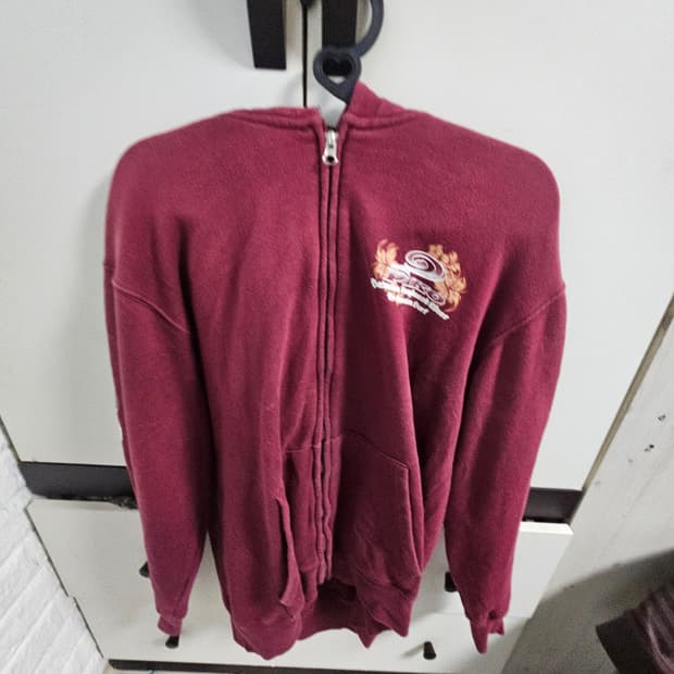 PIKO 양면 로고 후드집업