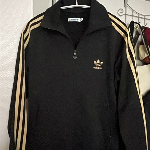 아디다스 파이어버드 트랙탑 져지 골드 