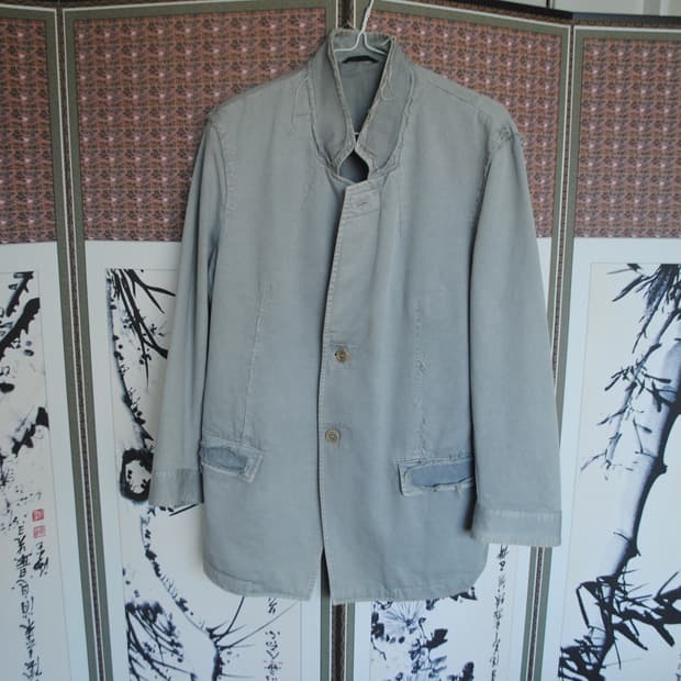 2000s 닐바렛 아카이브 그런지 코튼 자켓