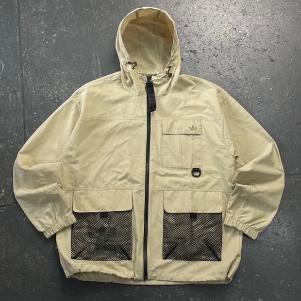 100 아디다스 아웃도어 윈드브레이커 자켓