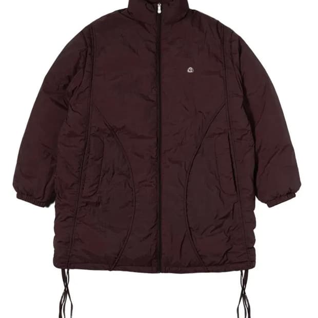 코이세이오 패디드 자켓 버건디