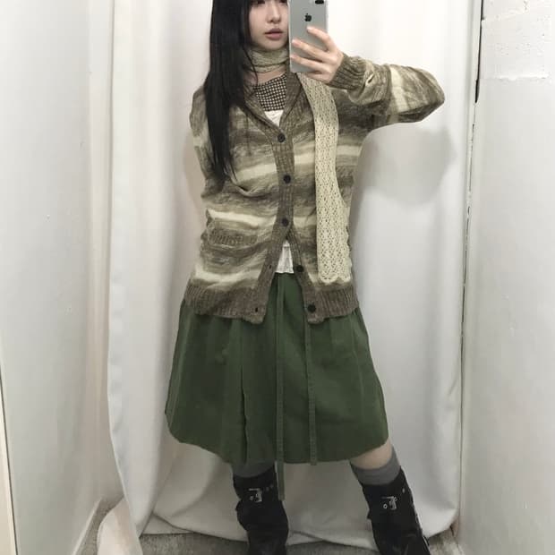 그린 모리 코디 세트 🤍