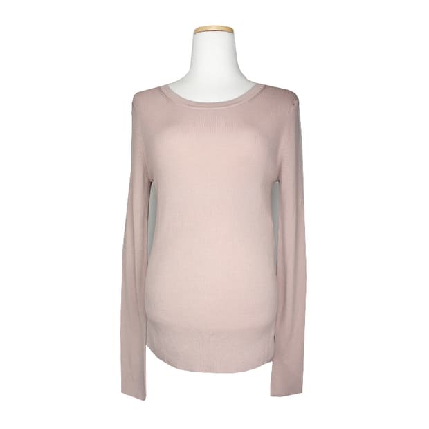 S막스마라 라벤더 골지 니트 상의 55, 66