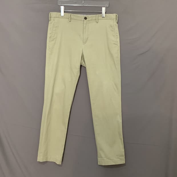 33인치 헨리코튼 이탈리안핏 베이지 스판 치노팬츠 면바지