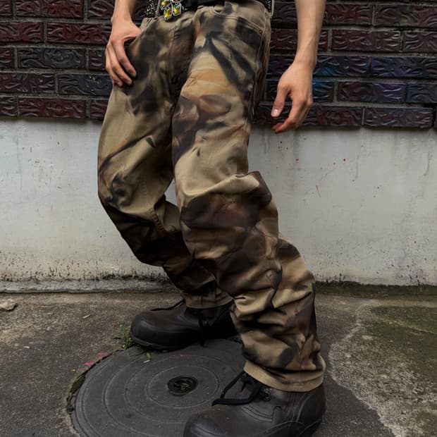 "버닝 포그" 루즈 레이어 팬츠