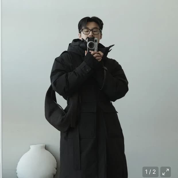 메종미네드 롱 구스다운 M