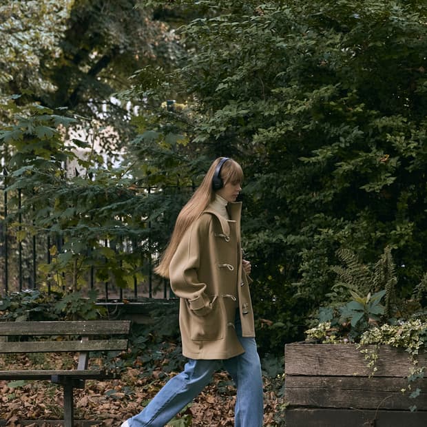 소치이 후디드 더플코트