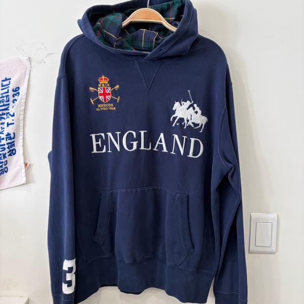 121. 폴로 빅포니 잉글랜드 후드티