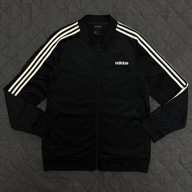 W 아디다스 adidas 블랙 져지
