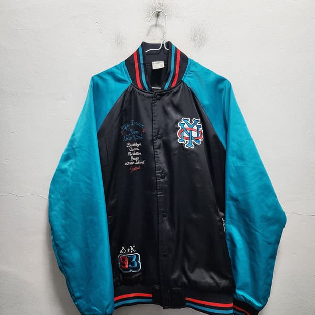 나이키 파이프 드림팀 00s NYC 바시티 자켓