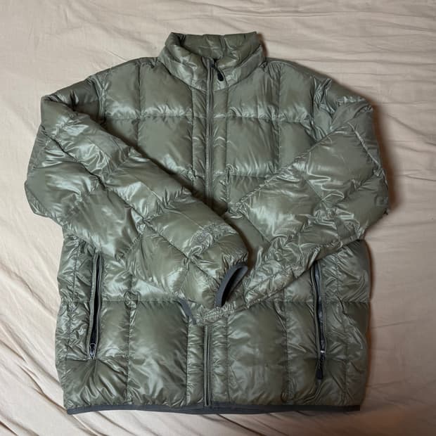 [XL] 디스이즈네버댓 퍼텍스 라이트 다운 자켓 다크 세이지