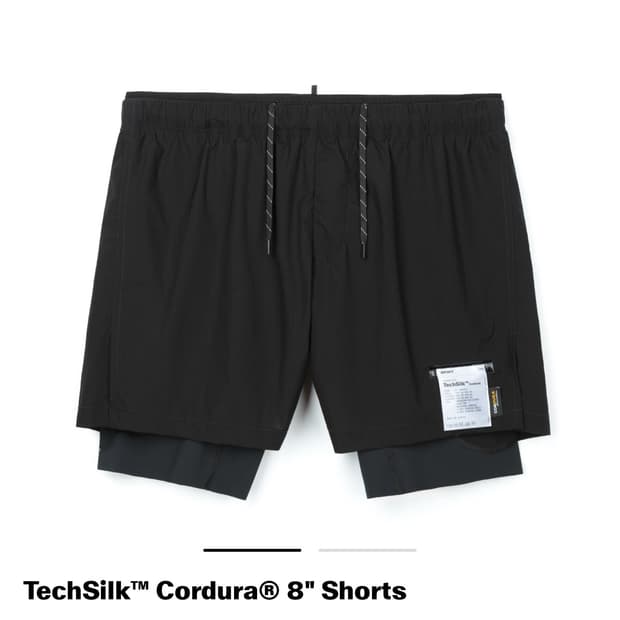 새티스파이 테크실크 코듀라 8인치 쇼츠 L