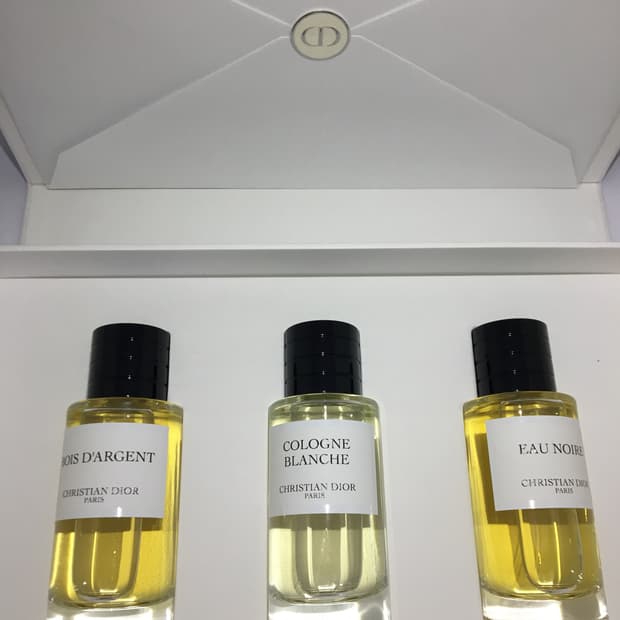 디올 향수 브아다르장/코롱블랑쉬/오느와르 EDP 40ml x3