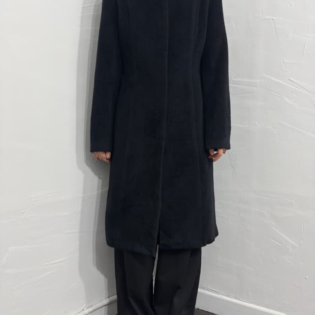 indivi button long coat