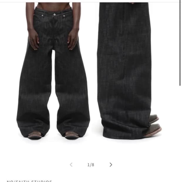 Nofaith Studios Loose Fit Denim