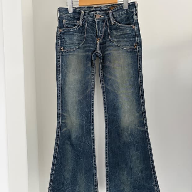 BIG JOHN BRAPPERS boots cut denim pants
