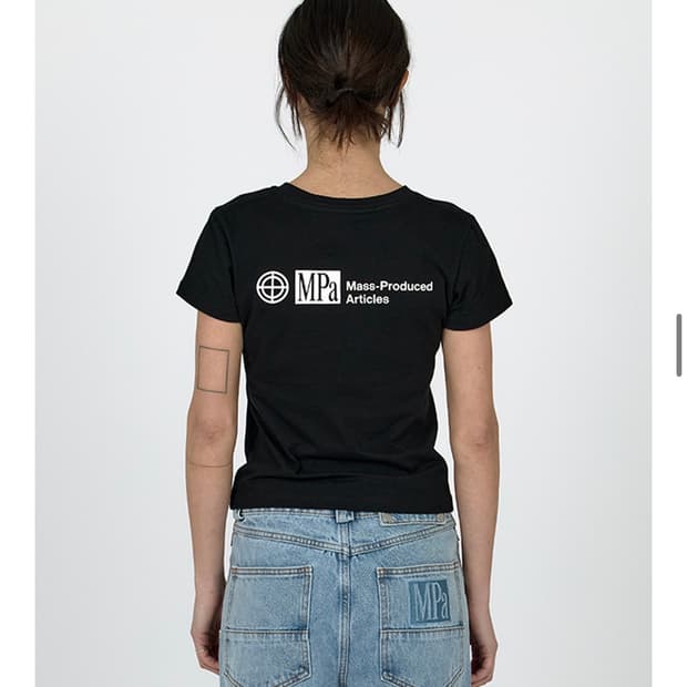 플라스틱프로덕트 반팔 MPa T-SHIRT WOMEN L