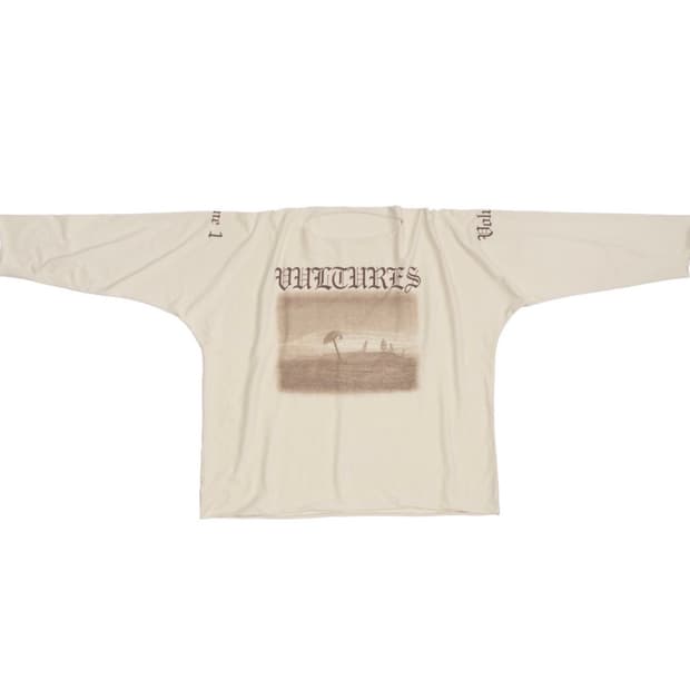 새상품)1사이즈 이지 벌처스 롱슬리브 긴팔티셔츠 yzy yeezy 칸예 