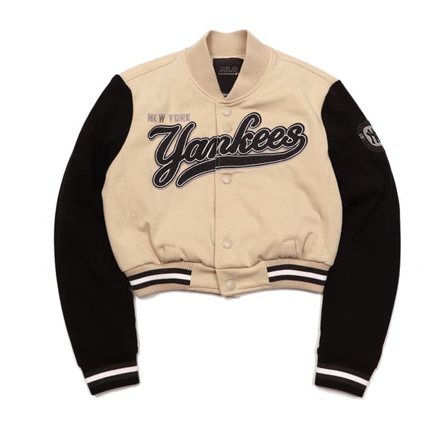 MLB 양키즈 리메이크 크롭 점퍼 women Free