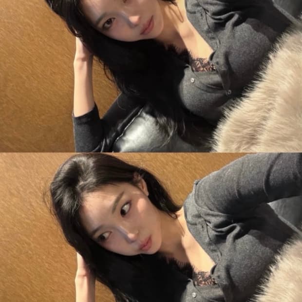 자라 레이스 콤비 탑 재킷 (블랙/M사이즈) 환승연 애 현지 착용 Wom