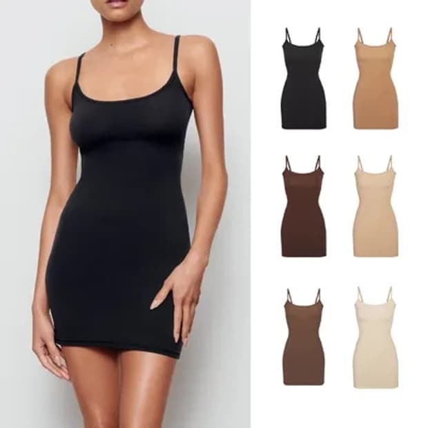 스킴스 fits everybody slip dress 