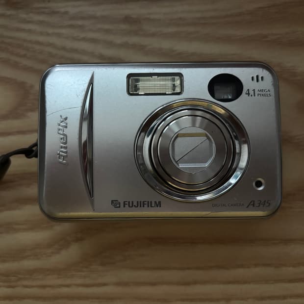후지필름 FinePix A345 디지털 카메라 디카