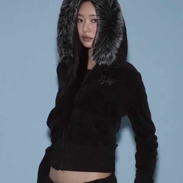 플리즈노팔로우 마리퍼 후디