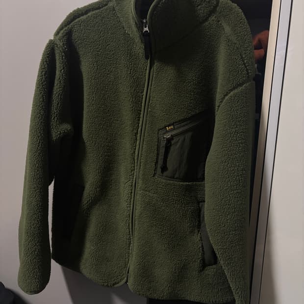 lee 후리스 카키 M