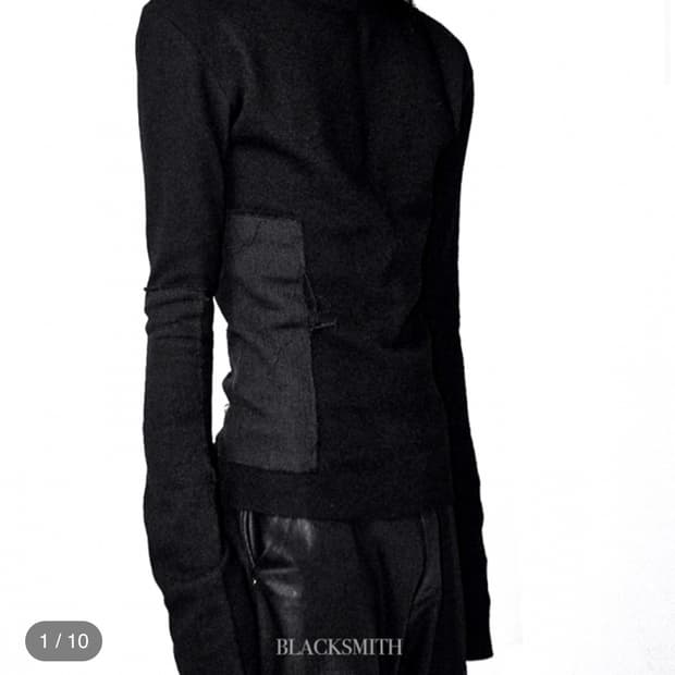 Bandage Patched Long Sleeves (black)