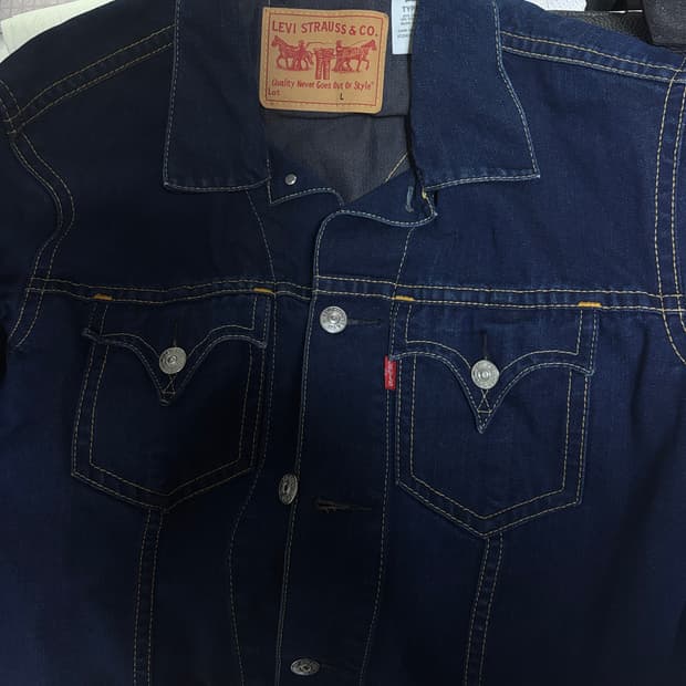 00년 리바이스 타입1 데님자켓 L