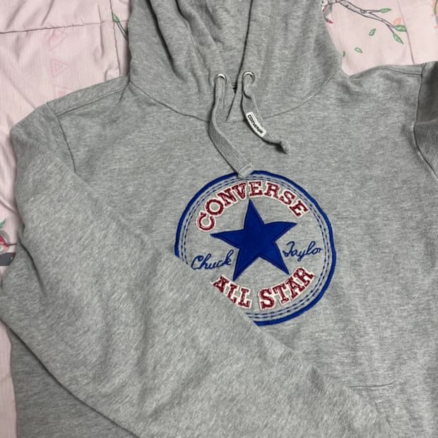 컨버스 후드티