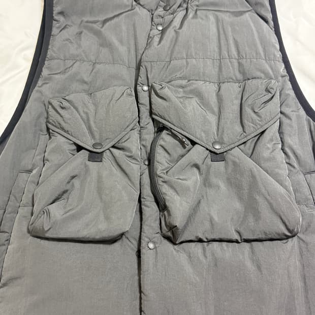 23AW 모이프 패딩베스트 차콜