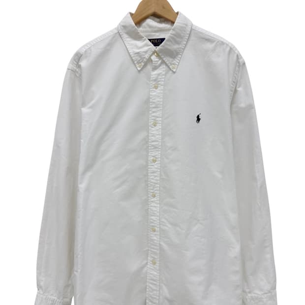 폴로 옥스포드 셔츠 화이트 (2XL)