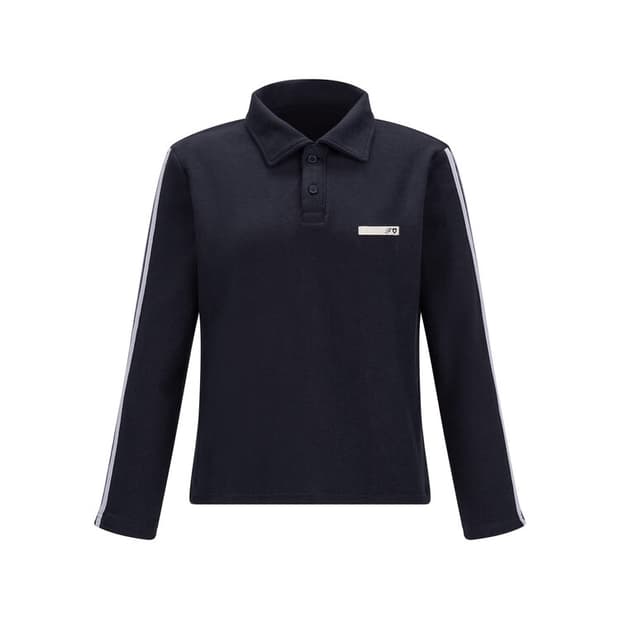 샵페어리 스너그 트랙 폴로 탑 네이비