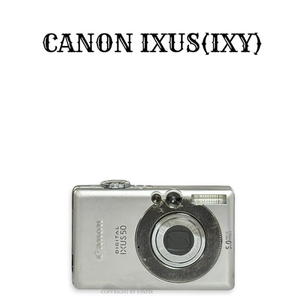 |아이유픽!🫶🏻| 캐논 익서스 50(ixus 50) 디지털 카메라