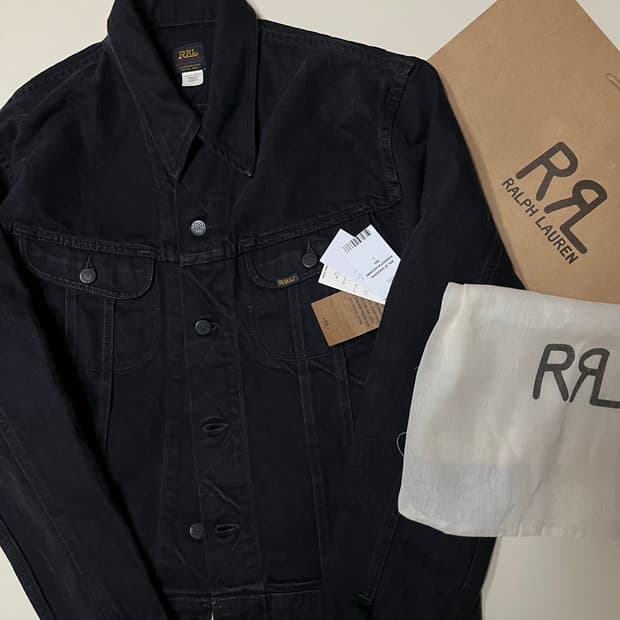 [새제품] 더블알엘 RRL lot271 블랙 트러커 L
