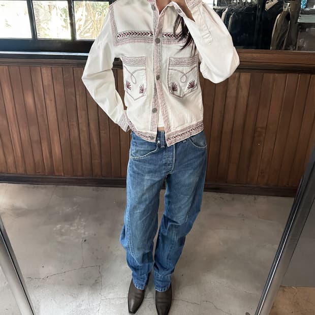 ISABEL MARANT ETOILE embroidered jacket